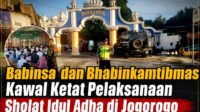 Kawal ketat sholat Idul Adha
