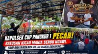 Lomba burung berkicau di Ngawi