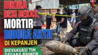 Evakuasi pasukan Gegana di Kepanjen