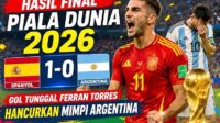 Hasil final Piala Dunia 2026
