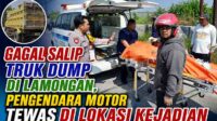 Tragedi kecelakaan di Lamongan