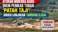 Tuban menghadapi ancaman tambang ilegal