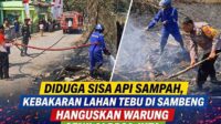 Diduga Sisa Api Sampah