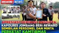 Penghargaan Polisi dalam Upacara Resmi