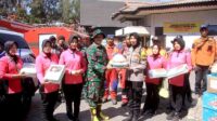 Polres Probolinggo dan Bhayangkari Salurkan Bantuan untuk Relawan Karhutla TNBTS di Bromo