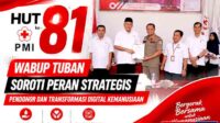 HUT ke-81 PMI, Wabup Tuban Soroti Peran Strategis Pendonor dan Transformasi Digital Kemanusiaan