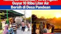 Polres Ngawi, Bantuan Air Bersih, Kekeringan Ngawi, Desa Pandean Karanganyar, Berita Ngawi Hari Ini